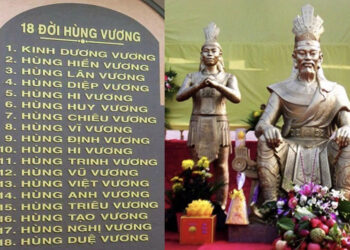 Sự tích đền Hùng Phú Thọ với 18 vị vua Hùng