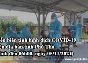 Tin tức COVID-19 tại tỉnh Phú Thọ (Tính đến 06h00, ngày 05/11/2021)