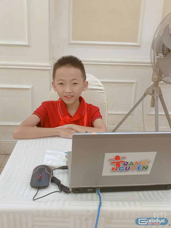 Cậu bé bại não ở Phú Thọ giành giải Nhất cuộc thi Trạng nguyên Tiếng Việt cấp quốc gia