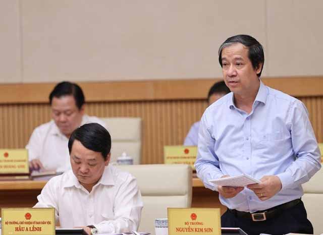 Bộ trưởng Bộ Giáo dục và Đào tạo: Nguyễn Kim Sơn