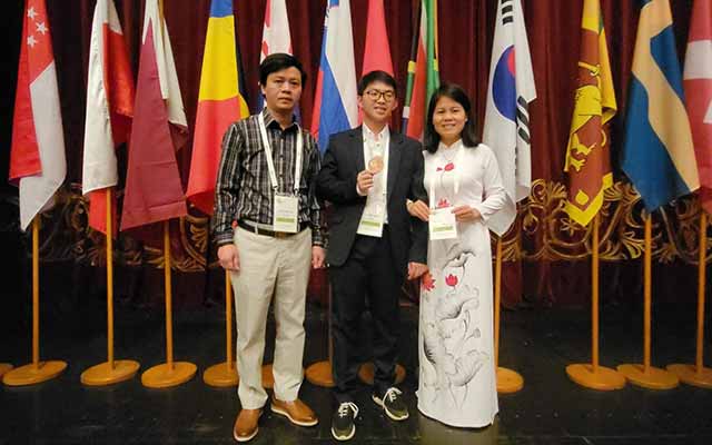Học sinh Phú Thọ giành huy chương Đồng Olympic Sinh học quốc tế