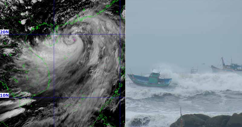 TIN BÃO KHẨN CẤP (Bão số 1 - CHABA) và các chỉ đạo ứng phó