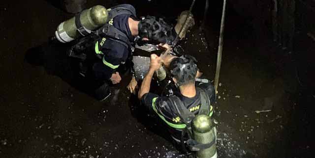 Vụ ngạt khí khiến 4 người tử vong ở Phú Thọ: Hố sâu chứa nhiều chất độc hại