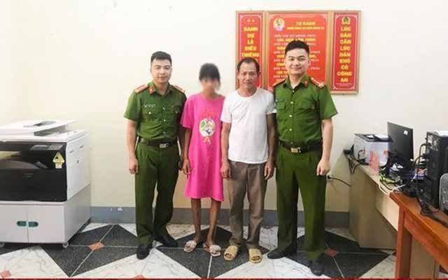 Bé gái 13 tuổi ở Phú Thọ đi lạc gần 200km được công an giúp đoàn tụ gia đình