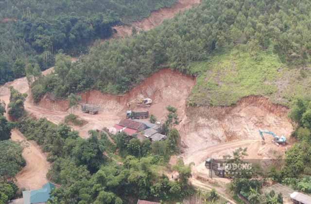 Vụ đất tặc tiếp tay dự án trăm tỉ ở Phú Thọ: Đình chỉ hoạt động khai thác